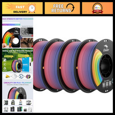 Multicolor 3D Printer Filament 4KG - High-Quality, PLA, ABS, PETG Compatible picture