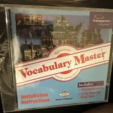 Foreign Language Vocabulary Master CD-ROM 1999 Transparent Language Windows picture