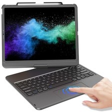 KBCASE Touch Keyboard Case for iPad Air 13-inch (M2) 2024/ iPad Pro 12.9 inch... picture