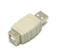 USB Gender Changer Type-A Male to Type-B Female Adapter picture