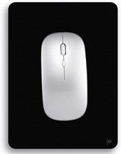 Audimi Small Mouse Pad 6 x 8 Inch, Mini Thick for Laptop Black picture