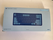 NuPhy Halo75 V2 Mechanical Keyboard Wireless, Color Blue Lagoon  -New Open Box picture