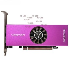 Yeston AMD Radeon RX 6400 4GB GDDR6 Low Profile Graphics Card - SFF, HTPC, PCIE picture
