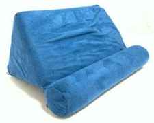 Tablet Sofa Lap Cushion Blue Tablet, Keyboard and eReader or Laptop Holder Stand picture