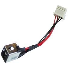 DC JACK PLUG SOCKET CABLE INPUT CONNECTOR WIRE FOR Toshiba Satellite L800 M805 picture