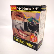 HiJaak Graphics Suite Version 3.0 Vintage Windows Software CD-ROM picture