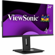 ViewSonic VG2456 24 Inch 1080p Monitor, IPS Display with 60W USB-C for Smooth picture