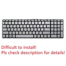 Original US Silver Non-Backlit Keyboard for HP 15-dy2152wm picture