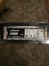 Kingston A1000 NVMe M.2 240GB Internal SSD PCI Express Black Blue SA1000M8/240G picture