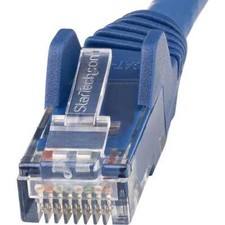 StarTech N6LPATCH7BL 7Ft CAT6 LSZH 10G PoE Snagless RJ45 Patch UTP Cable Blue picture