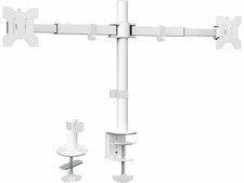VIVO White Telescoping Dual 21