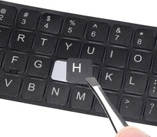 2PCS Universal English Keyboard Stickers Letters for PC Laptop Computer picture