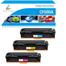 3PK Toner Compatible With HP 202A CF501A CF502A CF503A LaserJet M254dw M281cdw picture