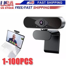 1080P Full HD USB Webcam for PC Desktop,Laptop Web Camera with Microphone LOT picture