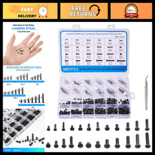 720pcs Laptop Screws Set - Replacement Kit M1.4 M1.7 M2 M2.5 M3 Flat Head Philli picture