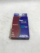 New Sony SuperStation 10GB Preformatted Media Data Tape 1 Pack BOX DAMAGE - DW picture