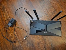 TP-Link AX1800 Dual Band WiFi 6 Router - 4 Ports. Works well. picture