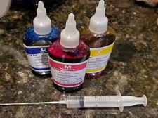 4x 100ML Refill bulk ink kit for HP Canon Lexmark Dell brother inkjet printer picture