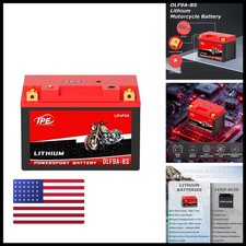 TPE Lithium Motorcycle Battery DLFP9A BS 12V 4Ah 400CCA LiFePO4 Smart BMS for picture