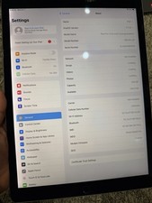 Apple iPad Pro 12.9-inch 2nd Gen Silver Tablet WiFi-cell picture