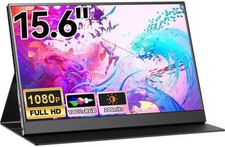 Portable-Monitor-for-Lapto - 15.6'' 1080P FHD IPS Display USB-C HDMI Portable Mo picture