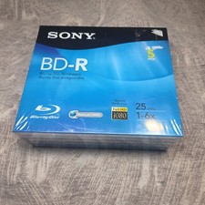 Sony BD-R 25GB Blu-ray Recordable Discs picture