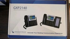 Grandstream GXP2140 Advanced HD Voice 4-Line Enterprise IP Phone Black/Silver. picture