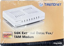 TRENDnet TFM-560X 56K External Data/Fax Modem - Brand New, Sealed in Box picture