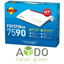 AVM FRITZBox 7590 MESH Wi-Fi Supervectoring VDSL DSL Gigabit Modem *DEALER* picture