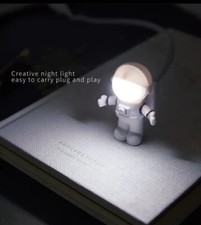Astronaut USB Night Light - Portable Laptop LED Desk Keyboard light Reading Lamp picture