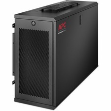 APC NetShelter WX 6U Low-Profile Wallmount Rack Enclosure Cabinet, Black, 30in picture
