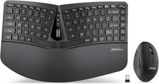 Perixx PERIDUO-606 II Wireless Ergonomic Keyboard & Vertical Mouse Combo – 2.4G picture