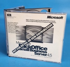 Microsoft BackOffice Small Business Server Version 4.5  (X04-87856) With CD Key picture