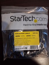 Startech.com 10ft DisplayPort Cable W/ Latches - M/M DISPLPORT10L picture