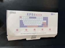 Epomaker EP84 Plus 75% Mechanical Keyboard - Bauhinia Purple -NEW OPEN BOX picture