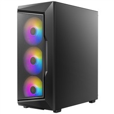 Antec AX61 Elite Mid Tower Gaming Black Midi Minitower ATX  D picture