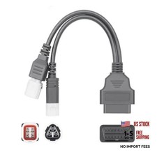 3Pin / 4Pin to 16 Pin Adapter Cable OBD2 Engine Fault Diagnosis and Detector picture