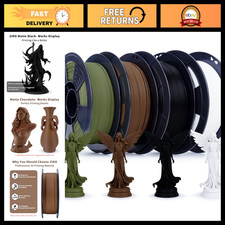 3D Printer Filament Bundle - Matte PLA 1KG x 4 Spools, High-Quality 3D Printing picture