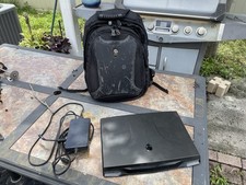 Alienware M17X R3 Laptop + Backpack Tested And Serviced *DESCRIPTION* picture