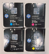 Genuine HP LaserJet 215A Full CMYK Toner Set NIB W2310A W2311A W2312A W2313A picture