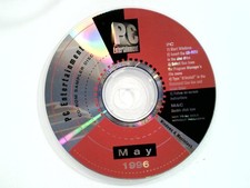 PC Entertainment CD-ROM Sampler Disc May 1996 Windows Macintosh Vintage picture