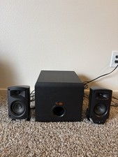 Klipsch ProMedia 2.1 THX Computer Speaker Subwoofer Audio System TEST VIDEO picture