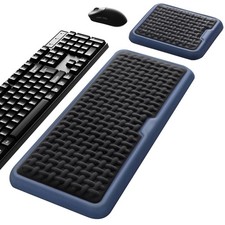 MEKASS Extra Large Wide Wrist Rest Set for Keyboard and Mouse, Ergonomic Memo... picture