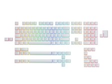 Aura V2 White PBT Pudding Keycaps ANSI ISO Supports Full Size TKL 75% 60% picture