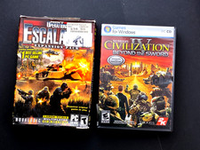Escalation Expansion Pack, PC CD Rom 2 Games Joint Operation Beyond the sword VG picture