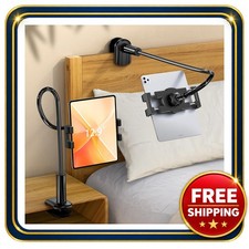 Gooseneck Tablet Holder 33 Inch Flexible Arm for iPad and Phone picture