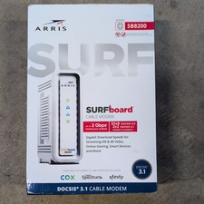 New ARRIS SURFboard SB8200 DOCSIS 3.1 Cable Modem White picture