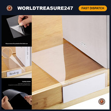 50 Pcs Moveable Shelf Label Holders 7.6x4 Inch for Classroom, Office & Library picture