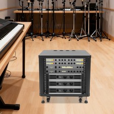 9U Server Rack, Server Rack Cabinet, Rolling Studio Rack Case picture