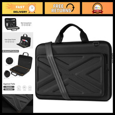 Stylish 15-16 Inch Laptop Bag for Men, Durable Computer Messenger Case, Travel F picture